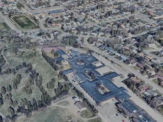 Bismarck City, ND, USA (2023) 3D Model preview