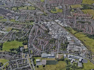 Blackpool City, UK (2022) 3D Model preview