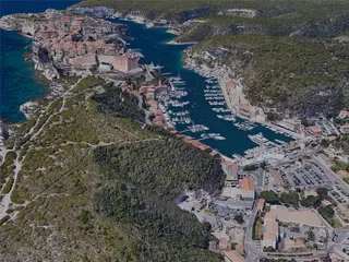Bonifacio City, France (2022) 3D Model preview