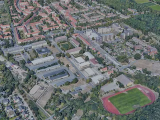 Braunschweig City, Germany (2022) 3D Model preview