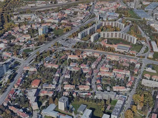 Brno City, Czechia (2023) 3D Model preview