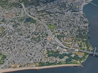 New York City, Staten Island, USA (2022) 3D Model preview