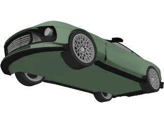 Aston Martin Valour (2023) 3D Model preview