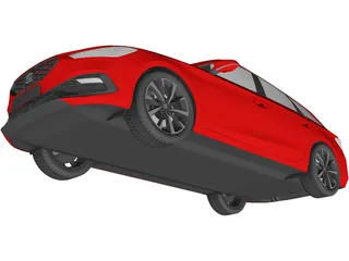 Seat Leon Sportstourer (2022) 3D Model preview
