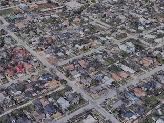 Abilene City, TX, USA (2023) 3D Model preview