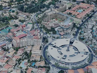 Adeje City, Spain (2023) 3D Model preview
