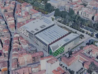 Burgos City, Spain (2022) 3D Model preview