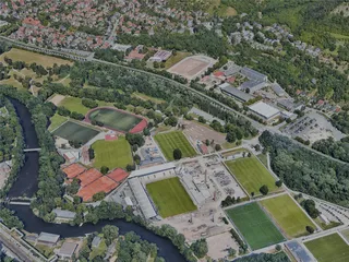 Jena City, Germany (2022) 3D Model preview