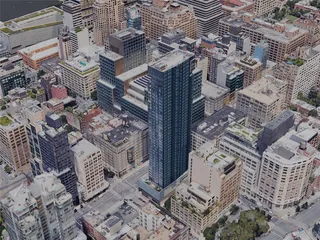 New York City, Lower Manhattan, USA (2023) 3D Model preview
