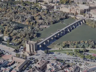 Cordoba City, Spain (2023) 3D Model preview