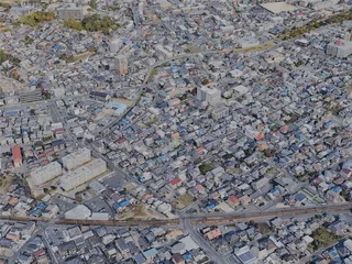 Fukuyama City, Japan (2023) 3D Model preview