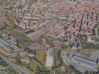 Gijon City, Spain (2023) 3D Model preview
