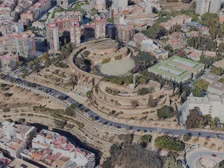Huelva City, Spain (2023) 3D Model preview