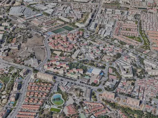Jerez de la Frontera City, Spain (2023) 3D Model preview