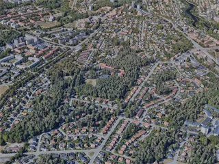 Linkoping City, Sweden (2022) 3D Model preview