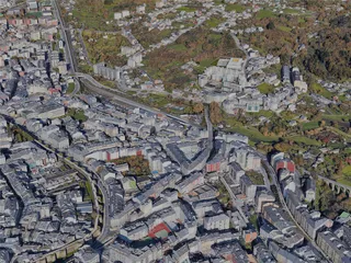 Lugo City, Spain (2023) 3D Model preview