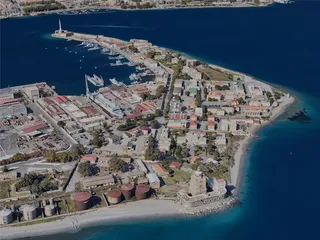 Messina City, Italy (2023) 3D Model preview
