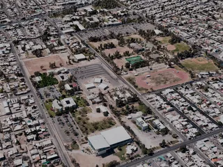 Mexicali City, Mexico (2022) 3D Model preview