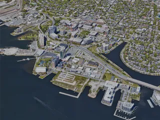 Norfolk City, VA, USA (2023) 3D Model preview