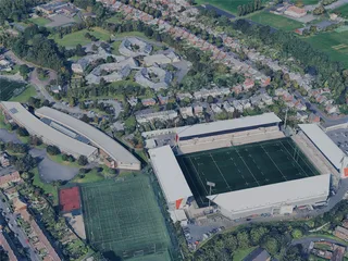 Belfast City, UK (2024) 3D Model preview