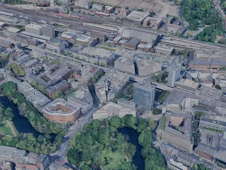 Bremen City, Germany (2024) 3D Model preview