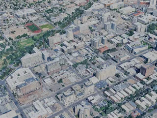 Denver City, CO, USA (2024) 3D Model preview