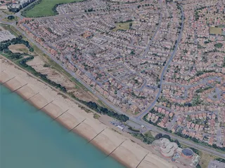 Eastbourne City, UK (2024) 3D Model preview