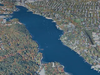 Halifax City, NS, Canada (2024) 3D Model preview