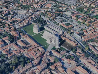 Pisa City, Italy (2024) 3D Model preview