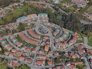 Vigo City, Spain (2023) 3D Model preview