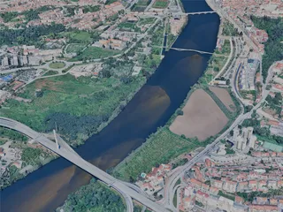 Coimbra City, Portugal (2024) 3D Model preview