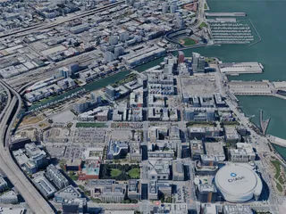 San Francisco City, CA, USA (2024) 3D Model preview