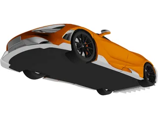 McLaren 765LT (2021) 3D Model preview