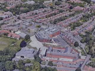 Canterbury City, UK (2022) 3D Model preview