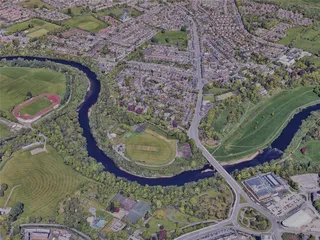 Carlisle City, UK (2023) 3D Model preview