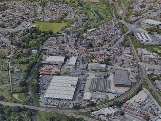 Colchester City, UK (2022) 3D Model preview
