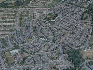 Coventry City, UK (2022) 3D Model preview