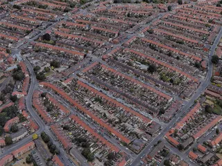 Norwich City, UK (2022) 3D Model preview