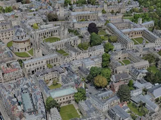Oxford City, UK (2023) 3D Model preview