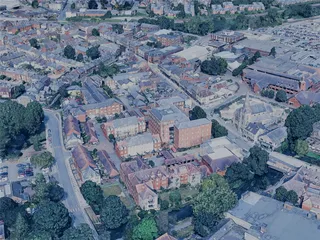 Salisbury City, UK (2024) 3D Model preview