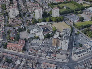 Southend-on-Sea City, UK (2022) 3D Model preview