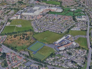 Bangor City, UK (2024) 3D Model preview