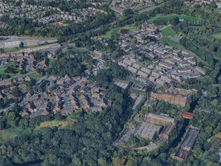 Lisburn City, UK (2024) 3D Model preview