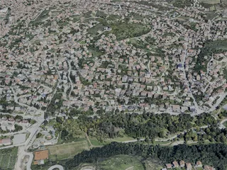 Pristina City, Kosovo (2022) 3D Model preview