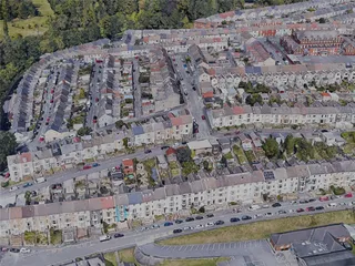 Swansea City, UK (2022) 3D Model preview