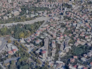 Tirane City, Albania (2024) 3D Model preview