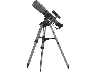 Telescope Space Hunter 3D Model preview