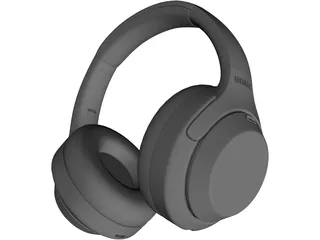 Sony WH-1000XM4 Headphones 3D Model preview