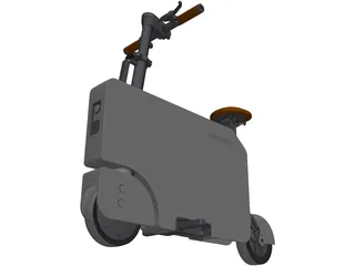 Honda Motocompacto 3D Model preview