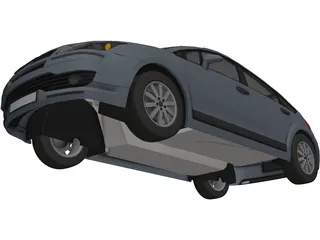 Citroen C4 3D Model preview